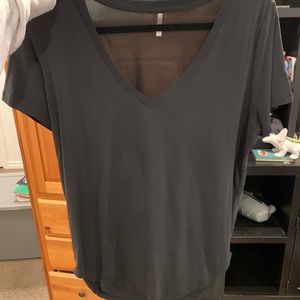Plain black BKE v neck